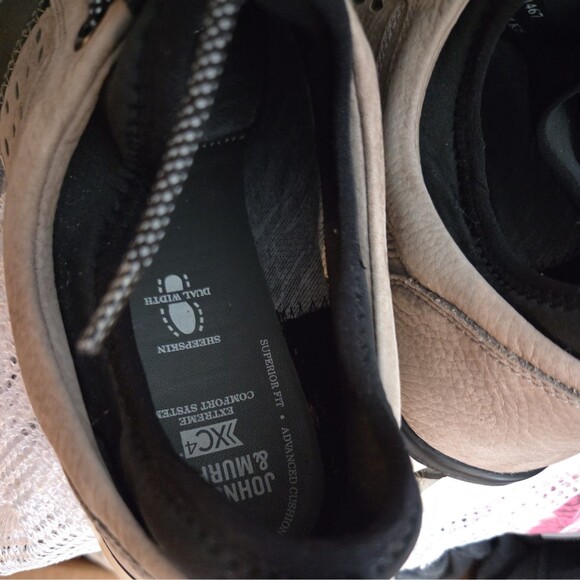 Johnston & Murphy XC4 Cleary Moc Toe U-Throat Sneaker Charcoal/Black Men 10.5 main image 4